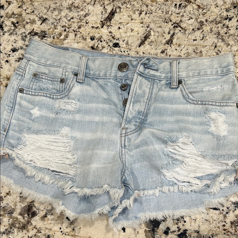 American Eagle Distressed Shorts